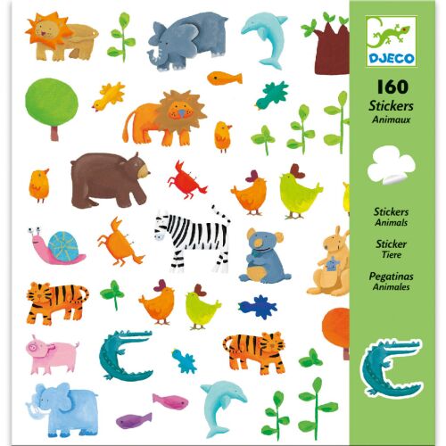 Djeco - Matricák - Állatok - Animals 147123184 - Matrica, mágnes