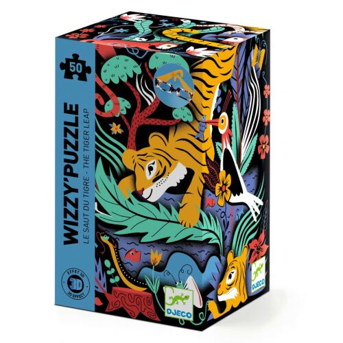 Djeco - Varázs puzzle - Tigrisugrás - The Tiger Leap