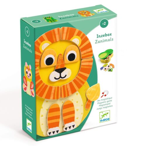 Zanza Zanimals mágneses puzzle doboz csomagolása - Puzzle és kirakó