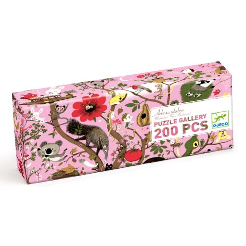 Djeco - Művész puzzle - Abrakadabra, 200 db-os - Abracadabra
