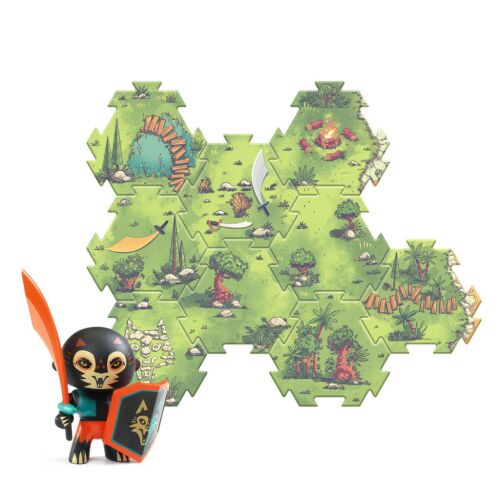 Arty Toys Óriás puzzle - Bestiák birodalma, 18 db-os - Puzzl’Up Voras Furious 147128709