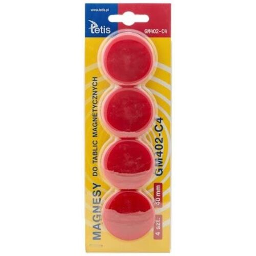 40MM/4 PIROS TÁBLAMÁGNESEK 5408