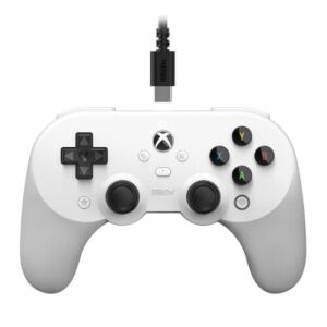 8Bitdo Pro 2 Wired, Xbox Series X|S, Xbox One, PC, Official, Hall-Effect, Biela, Káblový ovládač 147128835 - Konzoly