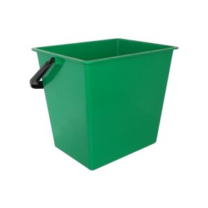 15L-ES TÉGLALAP ALAKÚ VÖDÖR ZÖLD - WIA PL 15 PZ 147129157 - Vödör