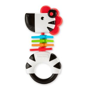 Fisher Price, Fisher Price, Zebra, Rattle Toy, Unisex, 3+ months