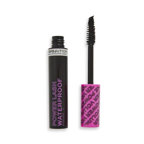 Makeup Revolution, Relove Power Lash, Vegan, Waterproof, Volume, Mascara, Black, 8 ml 147129845