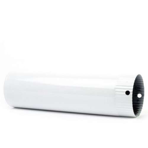 Fehér zománcozott kályha cső, 118/40 mm