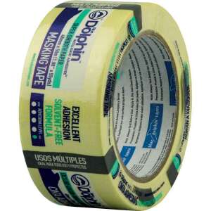 Blue Dolphin Maler‑Maskierband – Gelb – 48 mm × 50 m – 24 Stück/Karton