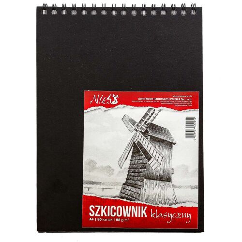 CLASSIC VÁZLATFÜZET A4/80K SPIRAL 98G 2059 147131569