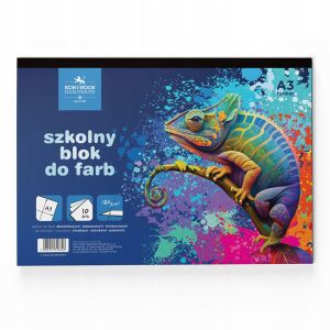 ISKOLAI FESTÉKTÖMB A4/16 OLDAL 180G. KAMELEON 8310 147131898 - Rajzeszköz