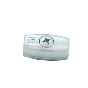 HORDÓS DRÓTBILINCS, HORGANYZOTT, 4MM - ZAC 4 WZM 147132005 - Kötélszorító bilincs