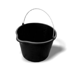 12 literes műanyag építőipari vödör tölcsérrel - WIA PL 12LE