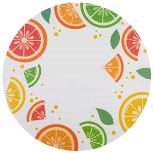 Mata stołowa okrągła 38cm Podkładka pod talerz w owocowy wzór 147132417 - Tányéralátét