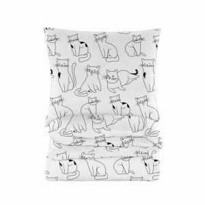 PAMUT ÁGYNEMŰ 140x200 SÜLT 147132946 - Ágynemű - ifjúsági és felnőtt