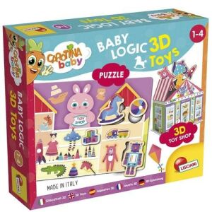 LISCIANI CAROTINA BABY LOGIC 3D JÁTÉKOK 2543 147133061 - 3D puzzle