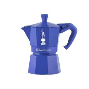 Bialetti Moka Express 1 személyes Kotyogós kávéfőző - Kék 147134531 - Bialetti