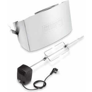 Weber 17524 Forgó nyárs Q300-/3000er Grillsütőkhöz 80cm - Ezüst 147134768 - Grillezés & Kültéri főzés