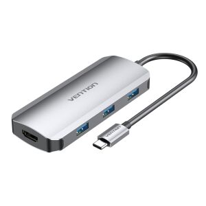 Vention TODHB NB x Univerzális USB-C 5in1 Laptop Dokkoló Állomás 100 Watt