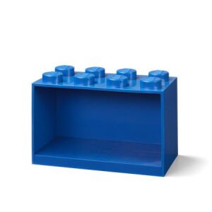 Polc, LEGO "Brick 2x4", kék 147139363 - Baba & Tipegő