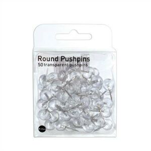 Térképtű, gömbfejű, 50 db, átlátszó 147139701 - Térképtű