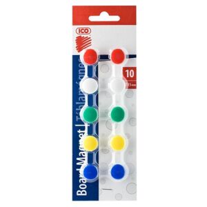 Mágneskorong, 15 mm, 10 db, ICO "JY-15", 5 szín 147139715 - Prezentációs eszköz