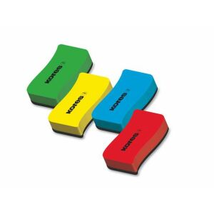 Mágneses táblatörlő szivacs, KORES, vegyes színek 147139731 - Prezentációs eszköz
