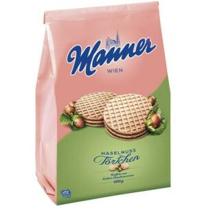 Mogyorós ostya, 400 g, MANNER "Törtchen" 147139776 - Ostya & Nápolyi