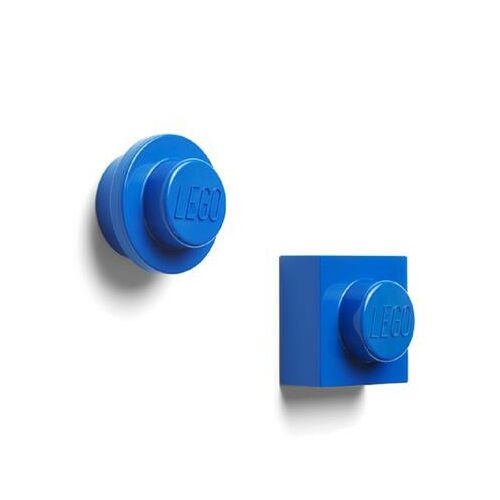 Mágnes, 2 különböző forma, LEGO, kék 147139886