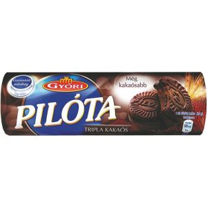 Keksz, 180 g, GYŐRI "Pilóta Tripla", kakaós 147139970 - Keksz