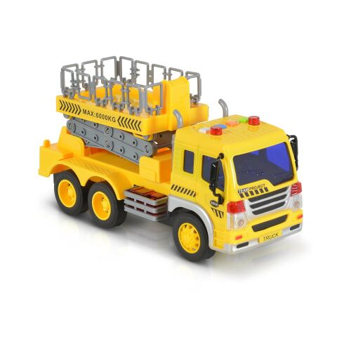 Moni Toys Kisautó emelődarus teherkocsi 1:16 sárga 147142779
