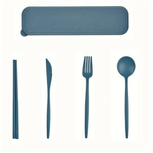 4 Darabos evőeszköz készlet hordozó tokkal 147142982 - Evőeszköz készlet