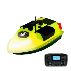 Etetőhajó V6 GPS 3 tartályos hátra és oldalkidobós nightlight 147143447 - Horgászat