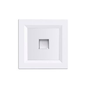 Nova UTP aljzat RJA-45 fehér kerettel 147143502 - Lámpa & Világítás