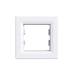 Nova egyes keret fehér 147143568 - Villanykapcsoló keret