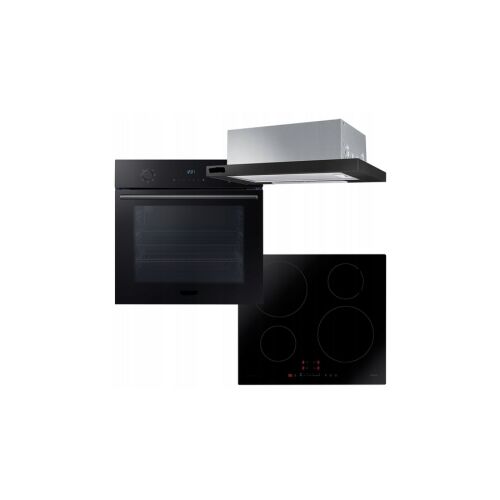 Beko beépíthető sütő-indukciós főzőlap-elszívó szett, fekete 147144338