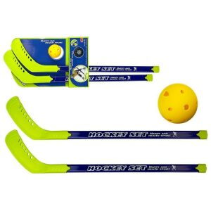 Hokiütők labdával Floorball szett 147144485 - Lean Toys