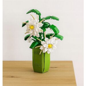 Fehér virágok - 571 darabos építőkészlet 147144970 - Ramiz