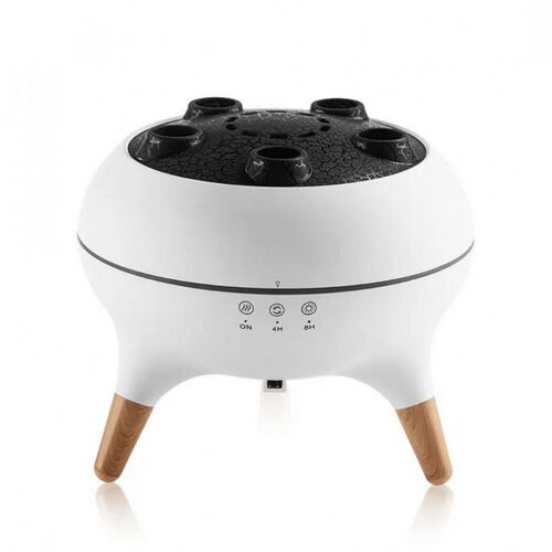 Quallen-Aroma-Diffusor mit mehrfarbigem Licht, 250 ml, Weiß 147145124