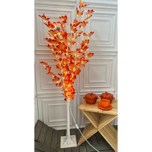 Dekorative LED-Stimmungsbeleuchtung in Form eines herbstlichen Baumes für den Innenbereich, 200 cm 147145127