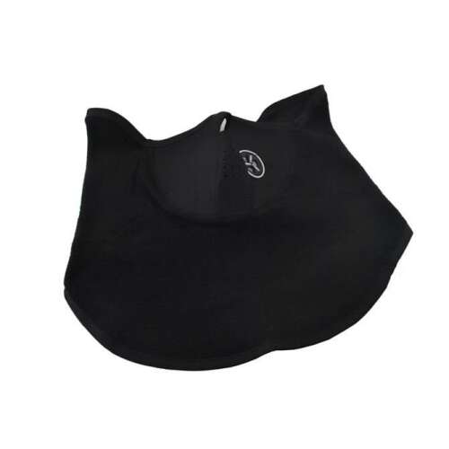 Black Thermo Ski Mask with ear protection, windproof and waterproof, for skiing and snowboarding