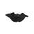 Black Thermo Ski Mask with ear protection, windproof and waterproof, for skiing and snowboarding