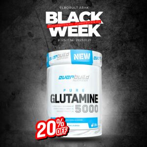 EverBuild Glutamin 5000 - 100%-os gyógyszerészeti tisztaságú glutamin - 200g 147148887 - Aminosav