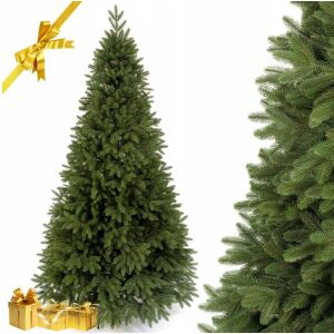 Exkluzív mű karácsonyfa 100% PE 3D zöld RealTree natúr 180 cm