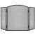 3-Panel Fireplace Spark Screen 42936512