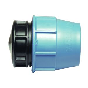 UNIDELTA KPE záróelem 90mm 147151176 - KPE idom