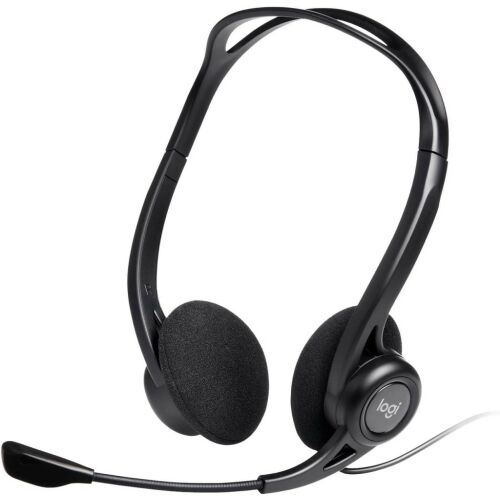 Logitech PC 960 Stereo Headset Fekete 147151184 - Fejhallgató