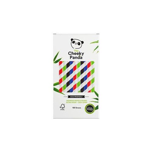 Szívószál, bambusz, egyenes, lebomló, bambusz, XL méret, 100 db, CHEEKY PANDA, vegyes színek 147151492