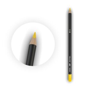 AK Interactive Watercolor Pencil Yellow (AK10032) 147151551 - Művészceruza