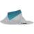 Trizand beach tent, turquoise and grey, XXL size, side view