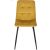 Krzesło PERU Musztardowe Welurowe 147153765